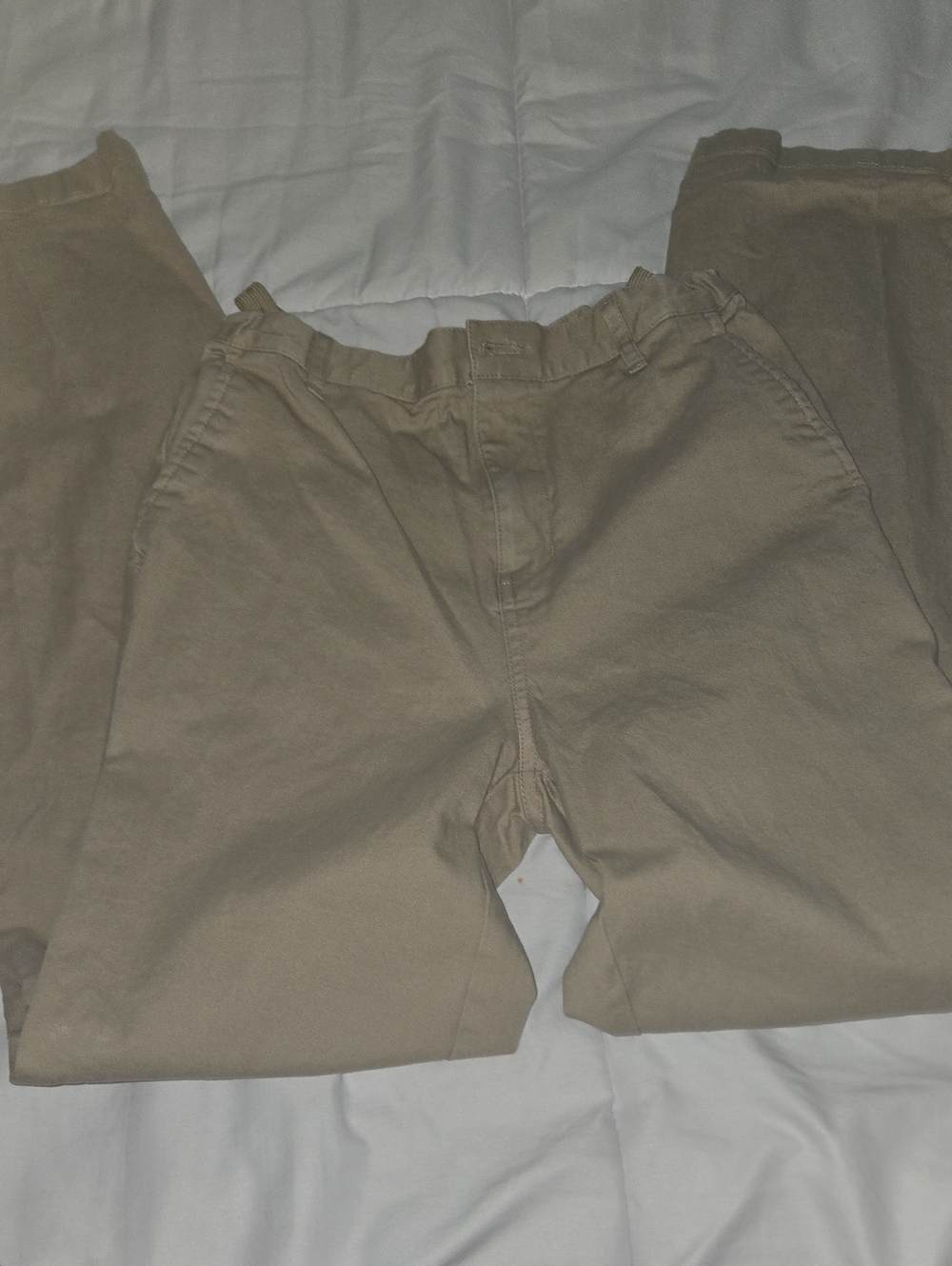 Old Navy Men's Khaki Straight-Leg Chinos - Light Brown/Tan